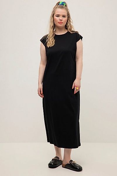 Studio Untold Jerseykleid Jersey-Midikleid oversized Rundhals ärmellos günstig online kaufen