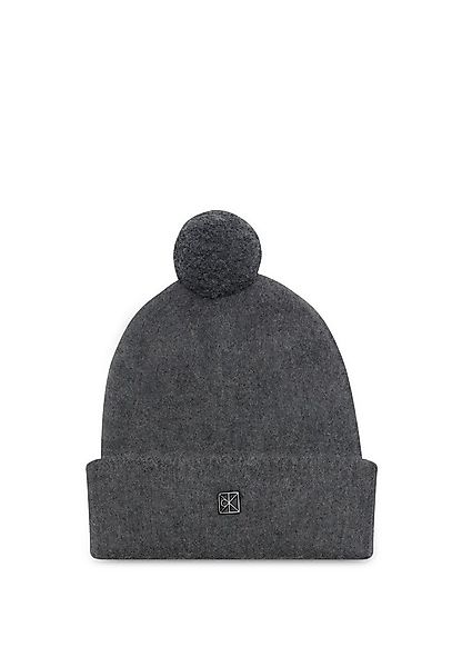 Calvin Klein Bommelmütze EMBLEM BRUSHED POMPOM BEANIE Perfekt für den Allta günstig online kaufen