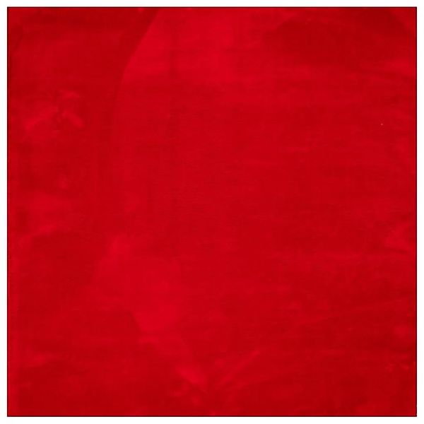 vidaXL Teppich HUARTE Kurzflor Weich und Waschbar Rot 160x160 cm 375173 günstig online kaufen