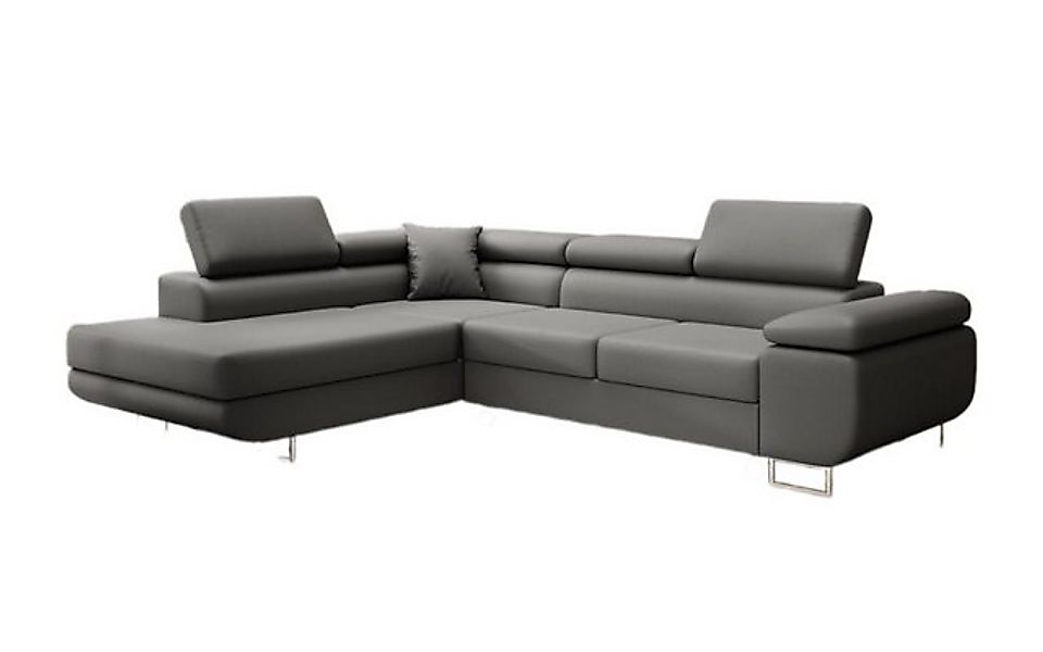 Luxusbetten24 Schlafsofa Designer Sofa Aston Kunstleder, mit Stauraum und S günstig online kaufen