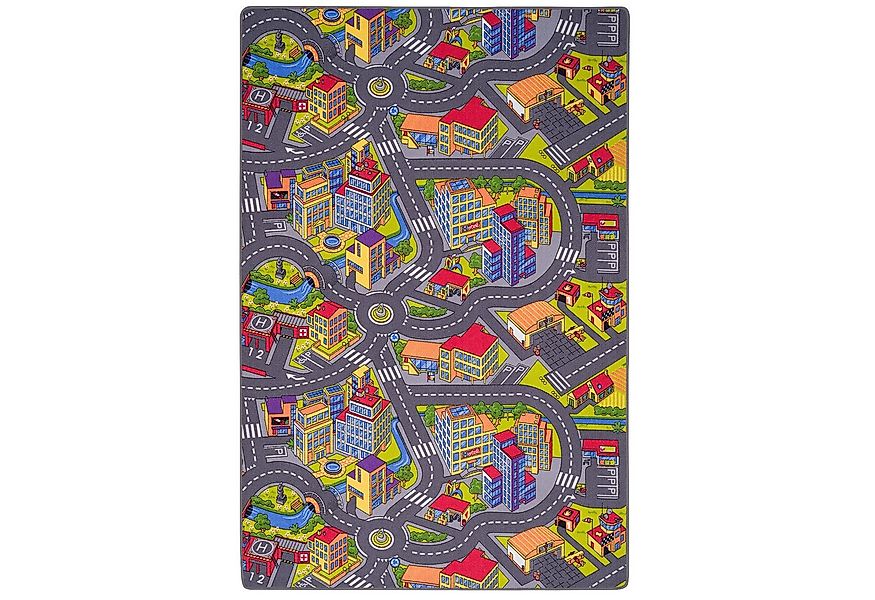 Snapstyle Kinderteppich Kinder Spiel Straßenteppich, Rechteckig, Höhe: 4 mm günstig online kaufen