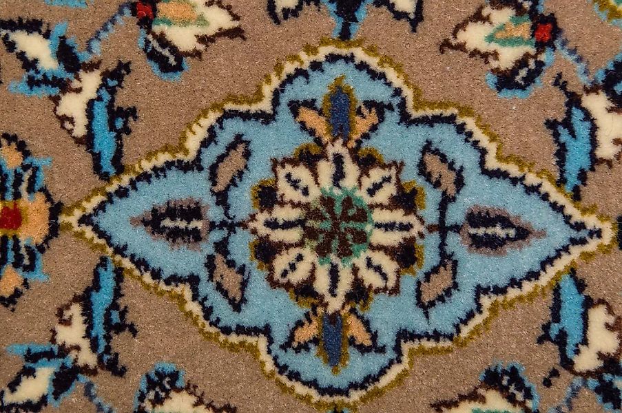morgenland Teppich »Keshan Teppich handgeknüpft beige«, rechteckig günstig online kaufen