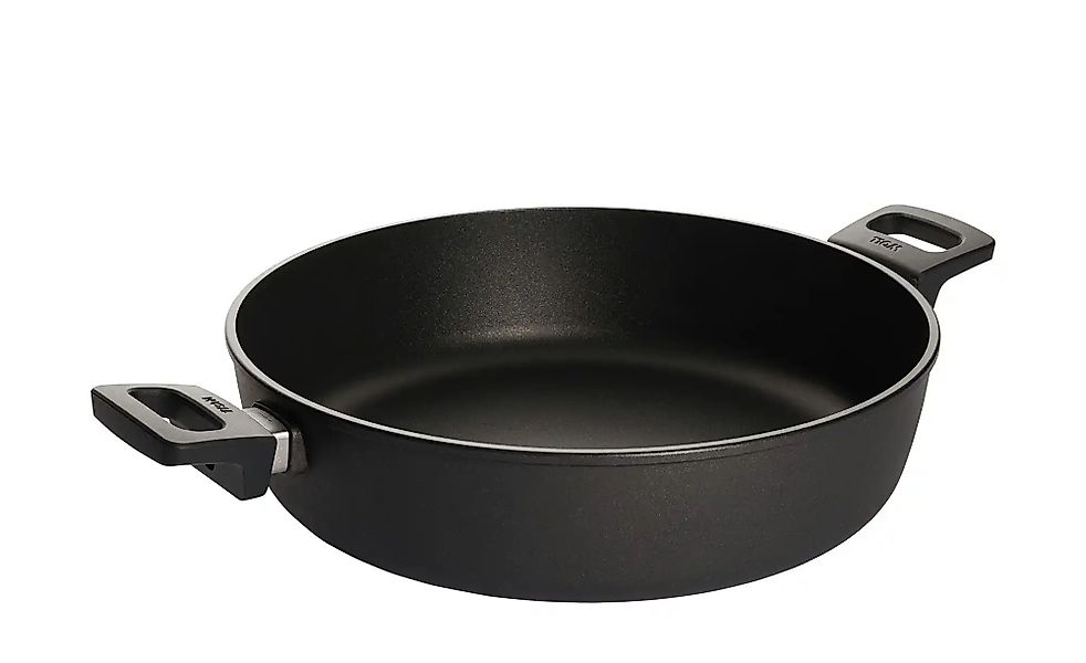 WOLL Guss-Kasserolle Ø 32 cm Nowo Titanium ¦ schwarz ¦ Aluminium-Guss ¦ Maß günstig online kaufen