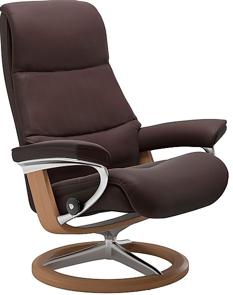 Stressless® Relaxsessel »View«, (Set, Relaxsessel mit Hocker), mit Signatur günstig online kaufen