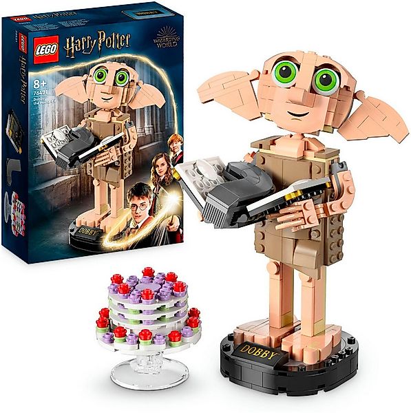 LEGO® Dobby™ der Hauself (76421), LEGO® Harry Potter™ Konstruktionsspielste günstig online kaufen