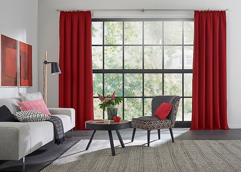 Wirth Vorhang Dim out (1 St), Kräuselband, verdunkelnd günstig online kaufen