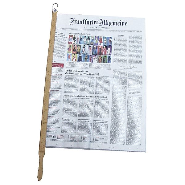 BigDean Zeitungsständer Zeitungshalter Primus Buche natur günstig online kaufen