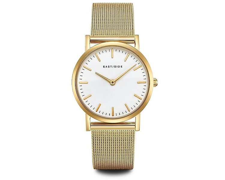 Eastside Quarzuhr Cassina gelbgold, mit Edelstahl-Armband günstig online kaufen