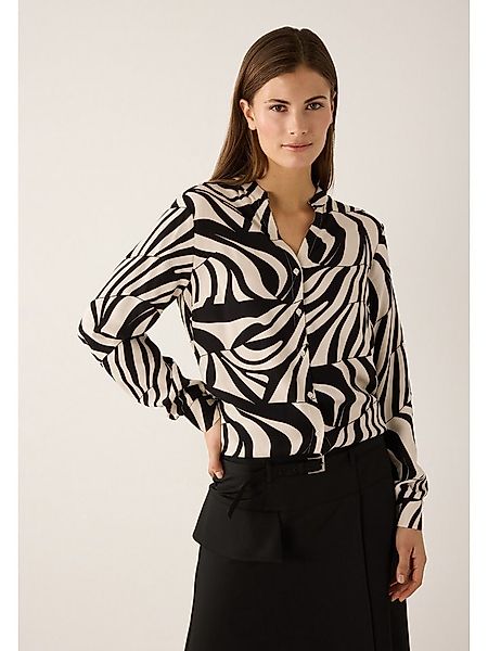 MORE&MORE Langarmbluse stylishe Langarmbluse, Alloverprint günstig online kaufen