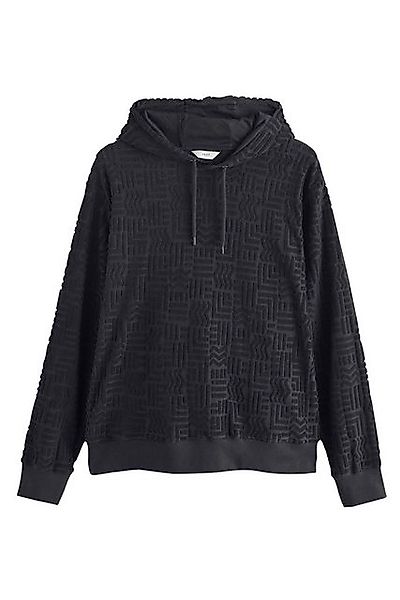 Next Kapuzenpullover Hoodie aus 100 % strukturierte Baumwolle (1-tlg) günstig online kaufen