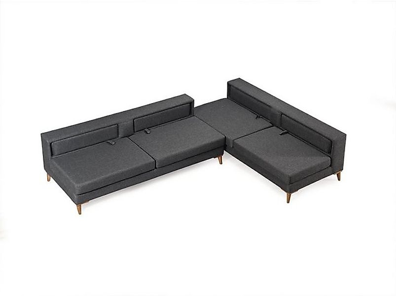 Viva Möbel Sofa CLASS, Luxuriöses Ecksofa mit erstklassigem Komfort. günstig online kaufen