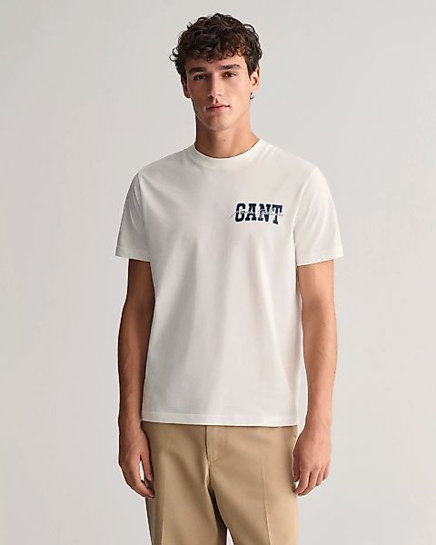 Gant T-Shirt "GANT Arch Script Graphic T-Shirt", mehrfarbiger Print günstig online kaufen