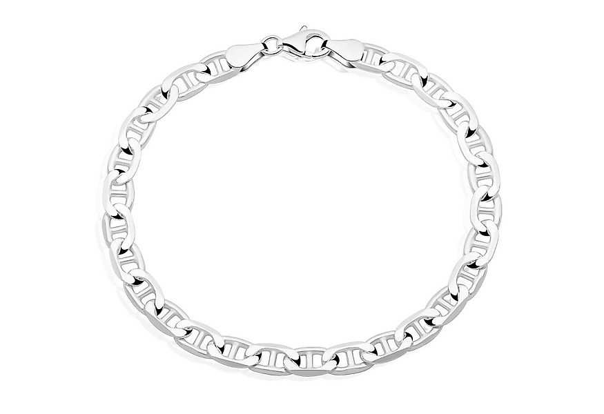 Tony Fein Silberarmband Stegpanzerarmband 5,5 mm 925er Silber Diamantiert, günstig online kaufen