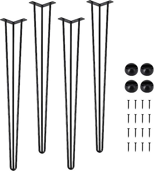 GarveeMore Tischbein 4x aus Metall,Haarnadel-Möbelbeine,obuste,moderne Tisc günstig online kaufen