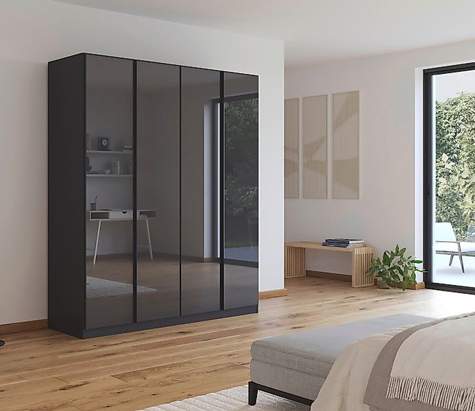 rauch Drehtürenschrank "Monostar" mit Glasfront sowie umfangreicher Innenau günstig online kaufen