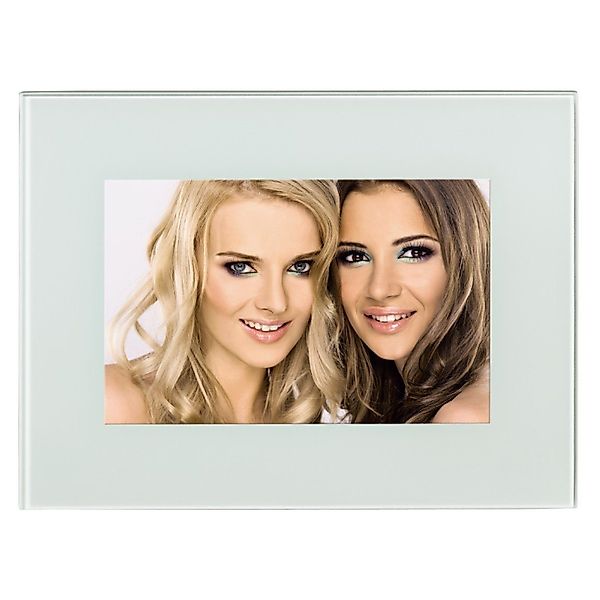 Hama Bilderrahmen Glas-Rahmen 10x15cm Weiß Bilder-Rahmen, günstig online kaufen