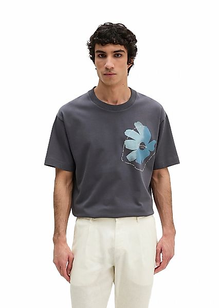 Marc OPolo T-Shirt "mit floralem Brustprint" günstig online kaufen