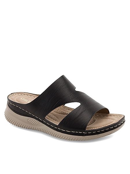 Clara Barson Pantoletten WYL0510-22 Schwarz Pantolette günstig online kaufen