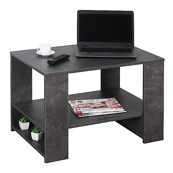 RICOO Wohnzimmertisch WM090-BG, Sofatisch mit Ablage günstig online kaufen
