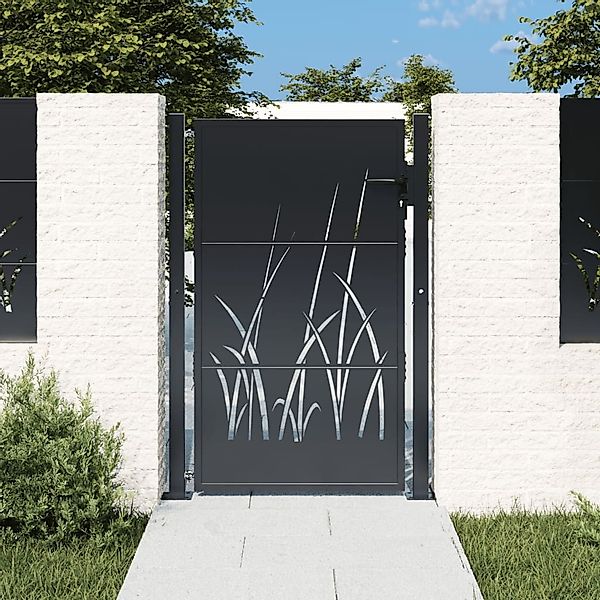 vidaXL Gartentor, Gartentor Anthrazit 105x155 cm günstig online kaufen