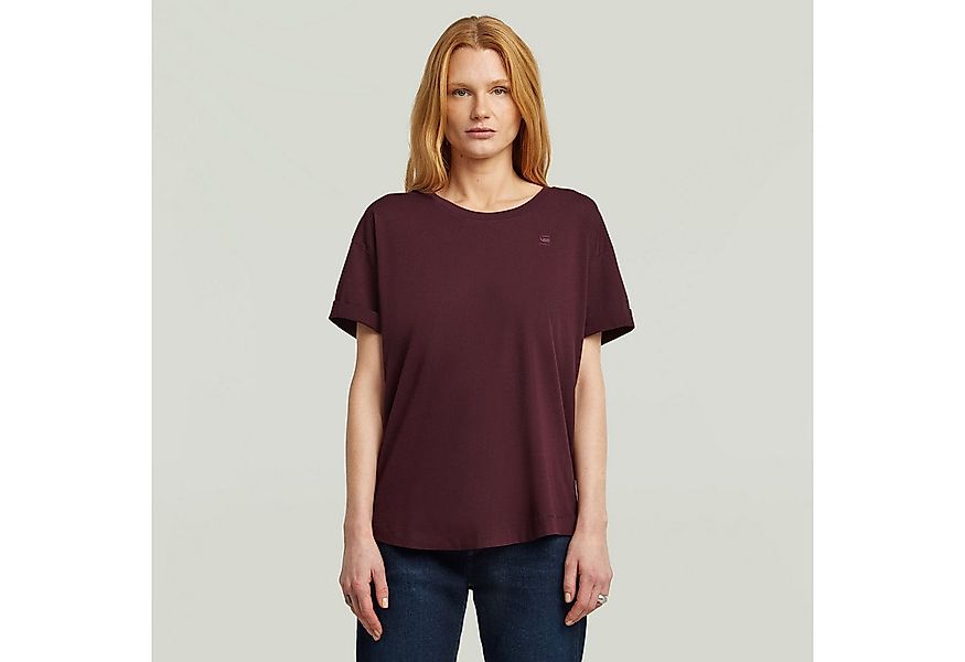 G-STAR T-Shirt Rolled up mit umgeschlagenen Ärmeln günstig online kaufen