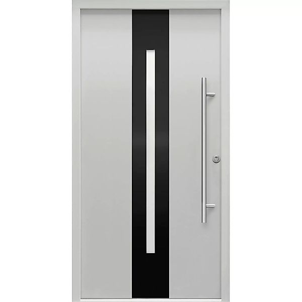 Sicherheits-Haustür ThermoSpace Prime Dublin RC2 Komfort Grau 110 x 210 cm günstig online kaufen