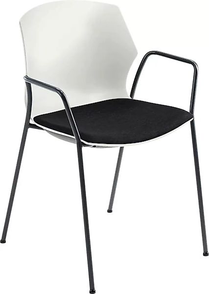 Mayer Sitzmöbel Besucherstuhl "2511", Struktur (100% Polyester) günstig online kaufen