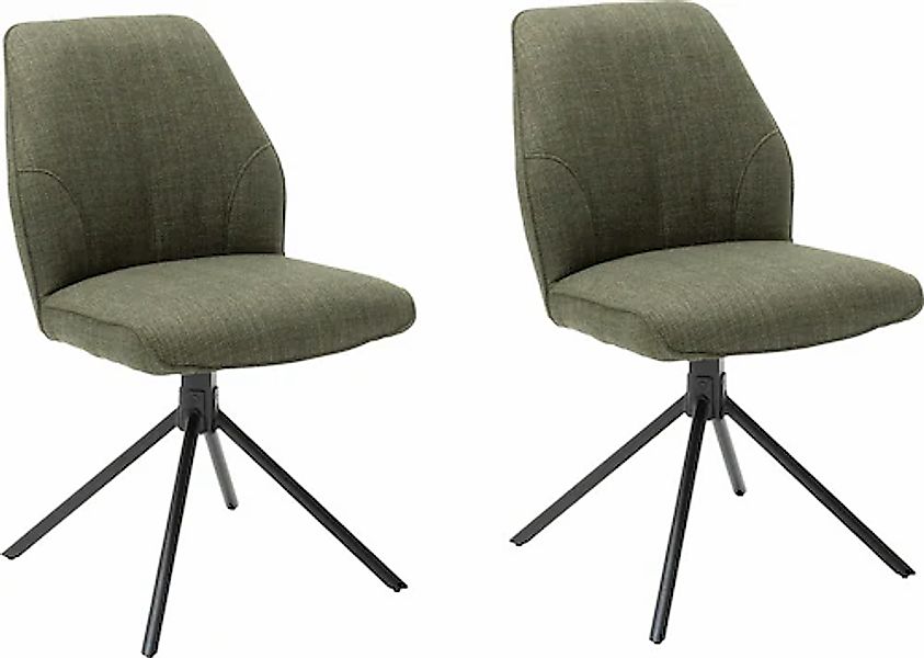 MCA furniture 4-Fußstuhl »Pemba«, (Set), 2 St., 2er-Set, 180°drehbar mit Ni günstig online kaufen