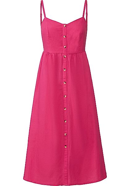 LASCANA Sommerkleid, aus Leinenmix mit Baumwolle, Midikleid, Strandkleid günstig online kaufen