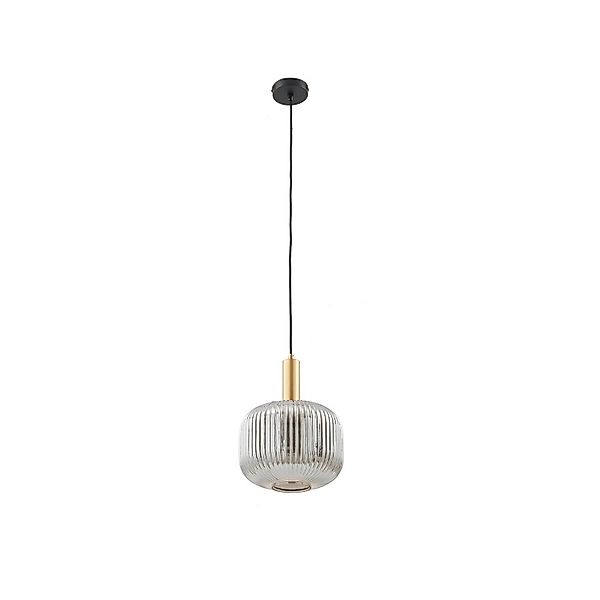 Lindby Pendelleuchte Doroteo 10030653 Retro Vintage Antik in Alu aus Glas 1 günstig online kaufen