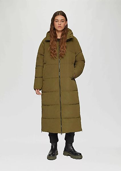 QS Funktionsmantel Langer wattierter Mantel günstig online kaufen
