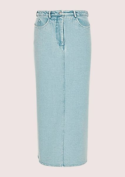 MADELEINE Regular-fit-Jeans "Jeansrock Midirock mit Formbund" günstig online kaufen