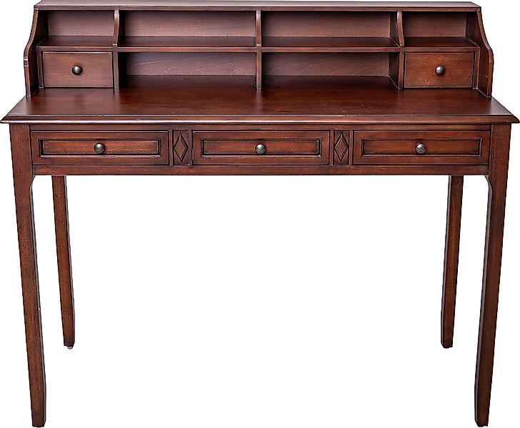 Leonique Sekretär Virginia, Sekretär, nussbaum, Holz, günstig online kaufen