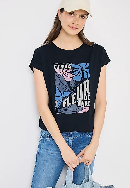 Cecil T-Shirt Sommershirt mit Frontprint günstig online kaufen