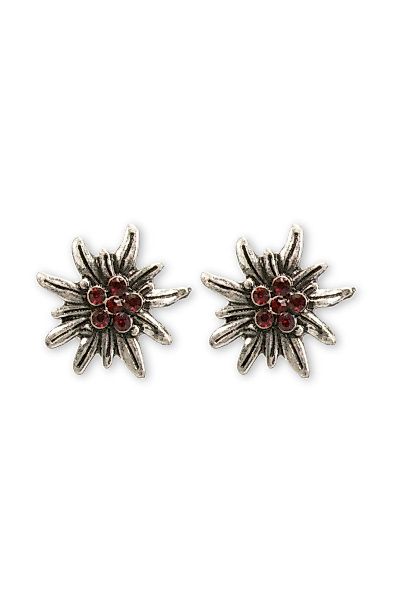Alpenflüstern Ohrhänger-Set Ohrstecker - STRASS-EDELWEISS II günstig online kaufen