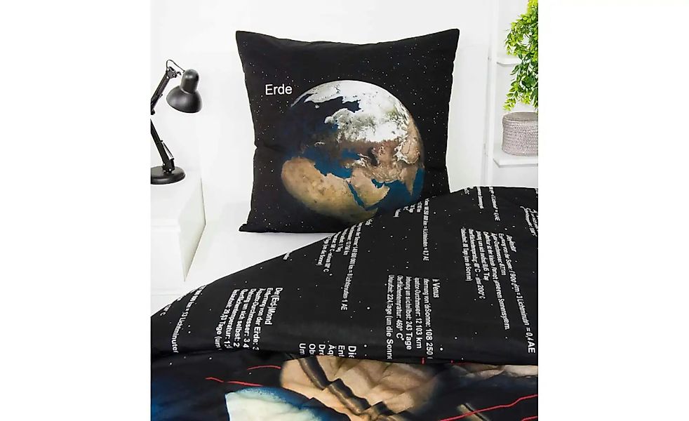 Herding Young Collection Wendebettwäsche "Sonnensystem" 2 Stk. tlg. mit Inf günstig online kaufen
