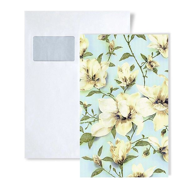 EDEM 1 MUSTERSTÜCK STATUS S-9080-29 DIN A4 MUSTER der Blumen Vliestapete günstig online kaufen