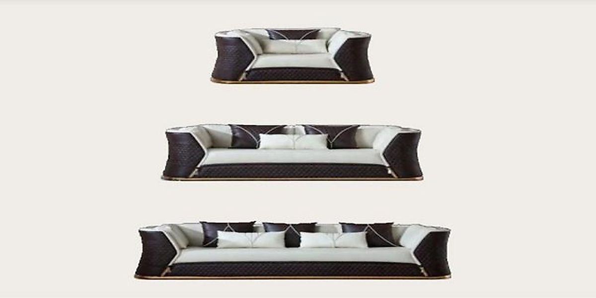 JVmoebel Sofa Sofagarnitur 321 Sitzer Set Design Sofa Polster Couchen Moder günstig online kaufen