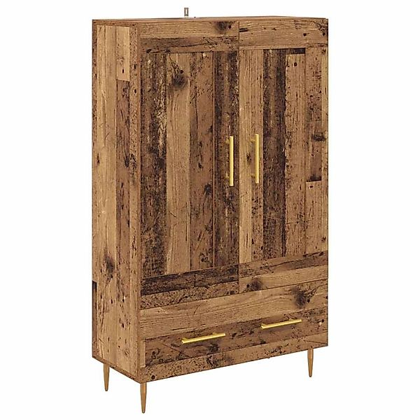 vidaXL Highboard Altholz 69,5 x 31 x 115 cm Holzwerkstoff 882559 günstig online kaufen