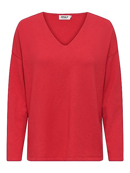 ONLY Strickpullover ONLAMALIO LIFE LS V-NECK günstig online kaufen