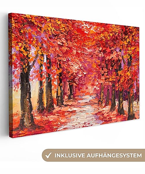 OneMillionCanvasses® Leinwandbild Kunstdrucke - Bäume - günstig online kaufen