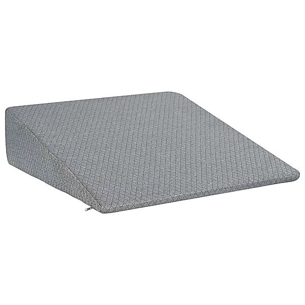 vidaXL Keil Kopfkissen Uni Grau 69 x 64 x 19 cm 42020205 günstig online kaufen