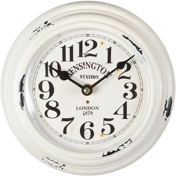 Ambiente Haus Wanduhr "Kensington Wanduhr aus Metall 21cm" günstig online kaufen