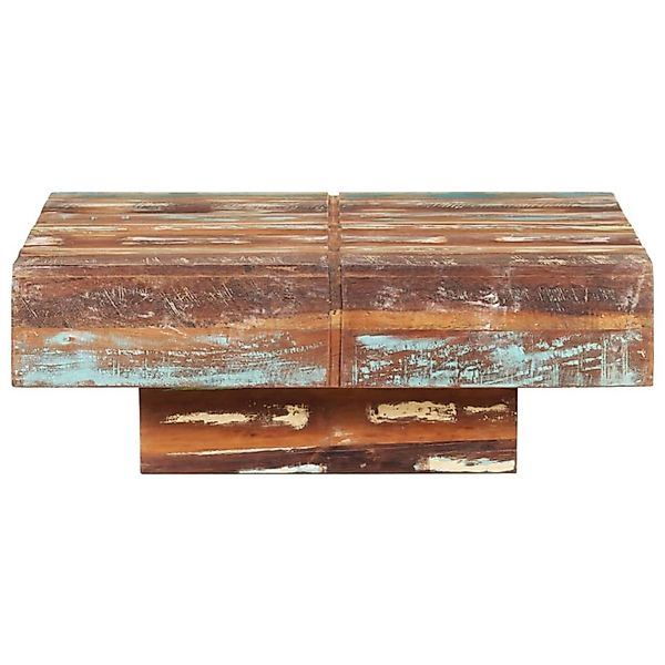 vidaXL Couchtisch 80x80x28 cm Altholz Massiv günstig online kaufen