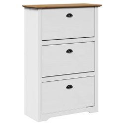 vidaXL Schuhregal Schuhregal BODO Weiß und günstig online kaufen