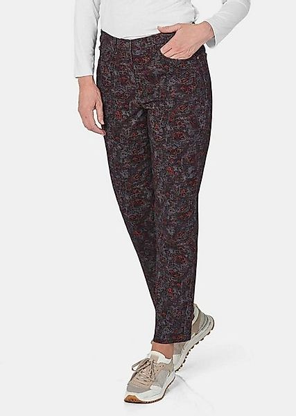 GOLDNER Stoffhose Druckhose CARLA mit Paisley-Muster günstig online kaufen