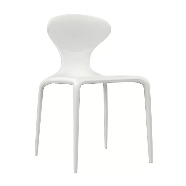 Moroso - Supernatural Stuhl - reinweiß RAL9010/matt/BxHxT 49x81x50cm günstig online kaufen