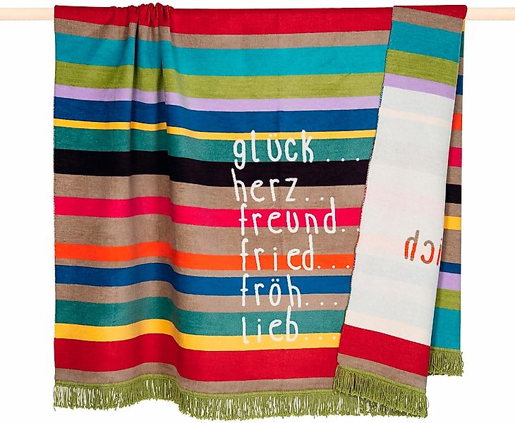 Wohndecke LETTERS, PAD, Made in Europe günstig online kaufen