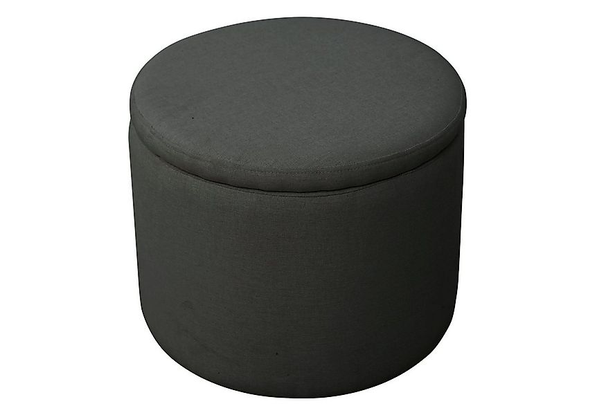 SVITA Hocker AMBER, Mit Stauraum, Sitzhocker, mit abnehmbarem Deckel, Ø 44 günstig online kaufen