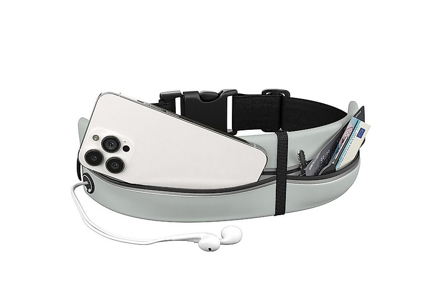 EAZY CASE Laufgürtel Universal Sport Bauchtasche Schmal Sportgürtel mit Rei günstig online kaufen